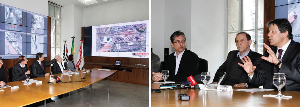 O prefeito de São Paulo assinou contrato de concessão de uso de um terreno de 21,1 mil metros quadrados para empreendimento educacional na zona leste; "Estamos mapeando as oportunidades para transformar esse espaço em um centro vivo da zona leste", declarou Fernando Haddad (PT) (Foto: Gisele Federicce) O prefeito de São Paulo assinou contrato de concessão de uso de um terreno de 21,1 mil metros quadrados para empreendimento educacional na zona leste; "Estamos mapeando as oportunidades para transformar esse espaço em um centro vivo da zona leste", declarou Fernando Haddad (PT)