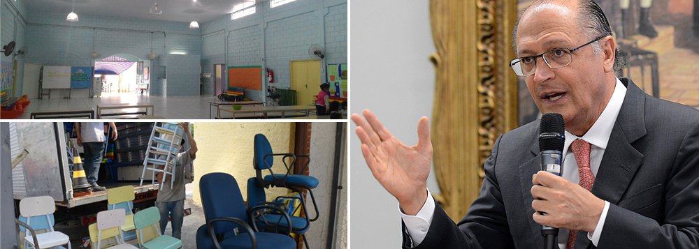 Secretaria de Educação do Estado de São Paulo informou que haverá uma reorganização no ensino público estadual, de forma que as escolas tenham apenas um ciclo de ensino; das 94 unidades que fecharão as portas, 66 ficarão à disposição das cidades para uso de Educação de Jovens e Adultos (EJA), Centro Educacional Unificado (CEU) ou creche; cerca de 340 mil alunos terão que trocar de escola; decisão tem provocado diversas manifestações de estudantes paulistas (Foto: Leonardo Lucena) Secretaria de Educação do Estado de São Paulo informou que haverá uma reorganização no ensino público estadual, de forma que as escolas tenham apenas um ciclo de ensino; das 94 unidades que fecharão as portas, 66 ficarão à disposição das cidades para uso de Educação de Jovens e Adultos (EJA), Centro Educacional Unificado (CEU) ou creche; cerca de 340 mil alunos terão que trocar de escola; decisão tem provocado diversas manifestações de estudantes paulistas
