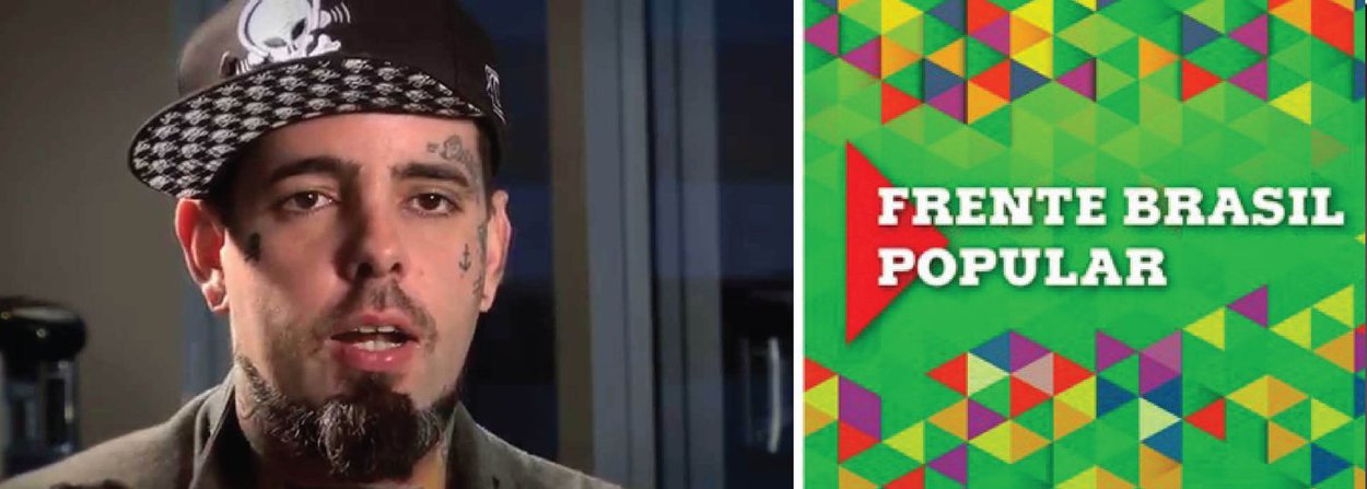 O cantor Tico Santa Cruz, vocalista da banda Detonautas Roque Clube, estará em Curitiba nesta quinta-feira (14), para debate a democracia e o golpe que está sendo tramado contra a presidente Dilma; o evento, promovido pela Frente Brasil Popular, terá início às 18h30 e é aberto ao público; Tico tem sido um importante defensor da democracia, e relembrou, no Ato Brasil Pela Democracia, no Rio, que a classe artística está mobilizada; "Porque a classe artística não se calou nos anos 60 e 70, senão a gente estava na mão dos militares até hoje. Então é importante que ela se levante e bote sua cara sem medo de perder espaço na televisão, sem medo de perder espaço em shows, sem medo de perder espaço em lugar nenhum porque o povo está com a gente" (Foto: Leonardo Lucena) O cantor Tico Santa Cruz, vocalista da banda Detonautas Roque Clube, estará em Curitiba nesta quinta-feira (14), para debate a democracia e o golpe que está sendo tramado contra a presidente Dilma; o evento, promovido pela Frente Brasil Popular, terá início às 18h30 e é aberto ao público; Tico tem sido um importante defensor da democracia, e relembrou, no Ato Brasil Pela Democracia, no Rio, que a classe artística está mobilizada; "Porque a classe artística não se calou nos anos 60 e 70, senão a gente estava na mão dos militares até hoje. Então é importante que ela se levante e bote sua cara sem medo de perder espaço na televisão, sem medo de perder espaço em shows, sem medo de perder espaço em lugar nenhum porque o povo está com a gente"