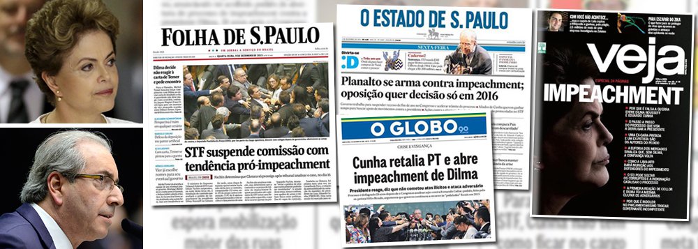 Para Marcelo Zero, colunista do 247, "o que impulsa o golpe é o fígado doído dos ressentidos e dos derrotados em 2014; não o cérebro equilibrado de bons juízes. Tudo não passa de teatro burdo"; e a encenação pode se sustentar, segundo ele, com "o papel da nossa mídia partidarizada, nosso autodefinido grande partido de oposição"; "Para a legião de microcéfalos políticos gerados por essa mídia-zika, o golpe prescinde, na realidade, de justificativa. O golpe precisa somente de pretextos, por mais frágeis e confusos que sejam. O golpe prescinde da verdade", escreve Zero; "O impeachment de Cunha e da mídia-zika é, sobretudo, um golpe contra a verdade", completa; leia a íntegra (Foto: Marcelo Zero) Para Marcelo Zero, colunista do 247, "o que impulsa o golpe é o fígado doído dos ressentidos e dos derrotados em 2014; não o cérebro equilibrado de bons juízes. Tudo não passa de teatro burdo"; e a encenação pode se sustentar, segundo ele, com "o papel da nossa mídia partidarizada, nosso autodefinido grande partido de oposição"; "Para a legião de microcéfalos políticos gerados por essa mídia-zika, o golpe prescinde, na realidade, de justificativa. O golpe precisa somente de pretextos, por mais frágeis e confusos que sejam. O golpe prescinde da verdade", escreve Zero; "O impeachment de Cunha e da mídia-zika é, sobretudo, um golpe contra a verdade", completa; leia a íntegra
