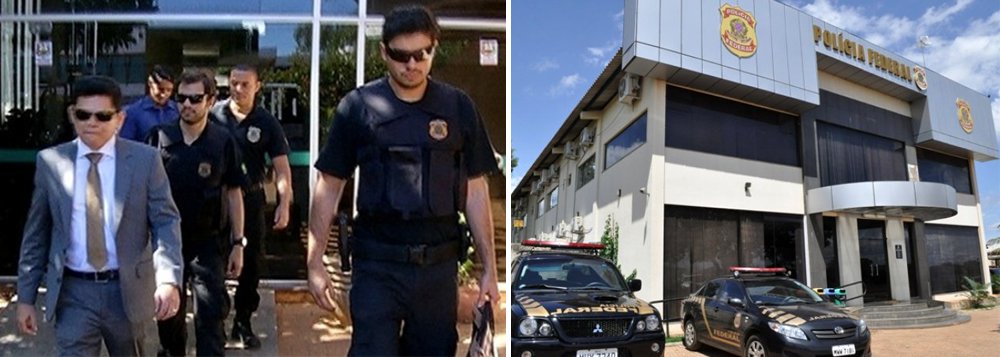 Polícia Federal deflagrou na manhã desta quinta-feira, 24, a Operação Sétimo Mandamento, para desarticular organização criminosa especializada em roubos a bancos e agências dos Correios; nove mandados de prisão preventiva e cinco mandados de busca e apreensão estão sendo cumpridos nos estados da Bahia, Goiás, Tocantins, Pará e Distrito Federal; investigados respondem pelos roubos às agências dos Correios das cidades tocantinenses de Araguaína, Marianópolis, Cariri, Barrolândia e Sandolândia, além do Cartório Eleitoral de Porto Nacional; participam da operação cerca de 40 policiais federais (Foto: Aquiles Lins) Polícia Federal deflagrou na manhã desta quinta-feira, 24, a Operação Sétimo Mandamento, para desarticular organização criminosa especializada em roubos a bancos e agências dos Correios; nove mandados de prisão preventiva e cinco mandados de busca e apreensão estão sendo cumpridos nos estados da Bahia, Goiás, Tocantins, Pará e Distrito Federal; investigados respondem pelos roubos às agências dos Correios das cidades tocantinenses de Araguaína, Marianópolis, Cariri, Barrolândia e Sandolândia, além do Cartório Eleitoral de Porto Nacional; participam da operação cerca de 40 policiais federais