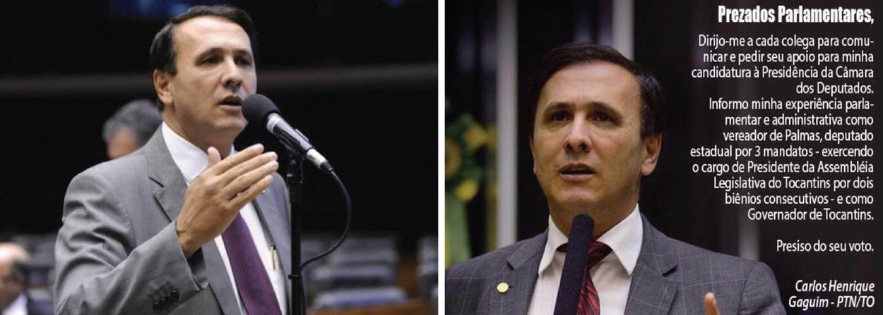 Candidato registrado à presidência da Câmara dos Deputados após a renúncia de Eduardo Cunha, o deputado tocantinense Carlos Gaguim (PTN) divulgou aos colegas santinho onde dizia "Presiso do seu voto"; no site do deputado foi postado com escrita correta; "Dirijo-me a cada colega para comunicar e pedir seu apoio para minha candidatura à presidência da Câmara dos Deputados. Informo minha experiência parlamentar e administrativa como vereador de Palmas, deputado estadual 3 por três anos - exercendo o cargo da presidente da Assembleia Legislativa do Tocantins por dois biênios consecutivos - e como governador do Tocantins", afirmava o restante o texto, que viralizou nas redes sociais (Foto: Leonardo Lucena) Candidato registrado à presidência da Câmara dos Deputados após a renúncia de Eduardo Cunha, o deputado tocantinense Carlos Gaguim (PTN) divulgou aos colegas santinho onde dizia "Presiso do seu voto"; no site do deputado foi postado com escrita correta; "Dirijo-me a cada colega para comunicar e pedir seu apoio para minha candidatura à presidência da Câmara dos Deputados. Informo minha experiência parlamentar e administrativa como vereador de Palmas, deputado estadual 3 por três anos - exercendo o cargo da presidente da Assembleia Legislativa do Tocantins por dois biênios consecutivos - e como governador do Tocantins", afirmava o restante o texto, que viralizou nas redes sociais