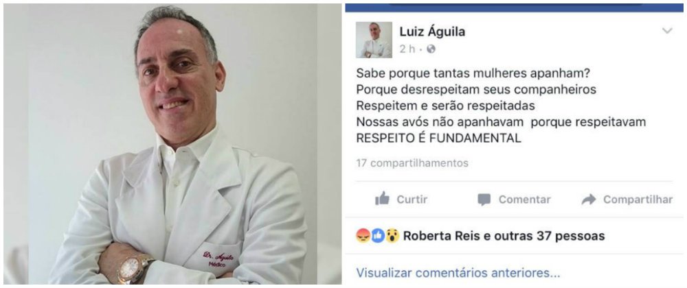 Cardiologista publicou mensagem em defesa do filho, acusado de agredir a esposa grávida de quatro meses; médico também responde por denúncias na Delegacia da Mulher (Foto: Valter Lima) Cardiologista publicou mensagem em defesa do filho, acusado de agredir a esposa grávida de quatro meses; médico também responde por denúncias na Delegacia da Mulher