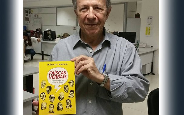 Em tempos sombrios, nada melhor do que um certo humor refinado e inteligente para aliviar tensões e incertezas. É isso que o novo livro do jornalista e escritor Márcio Bueno nos oferece em Faíscas verbais – A genialidade na ponta da língua (Foto: Venício Lima) Em tempos sombrios, nada melhor do que um certo humor refinado e inteligente para aliviar tensões e incertezas. É isso que o novo livro do jornalista e escritor Márcio Bueno nos oferece em Faíscas verbais – A genialidade na ponta da língua