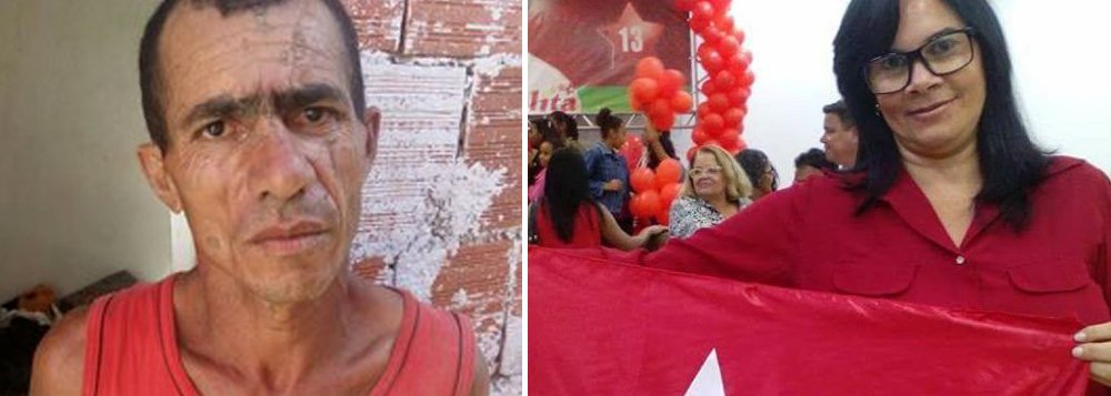 Professora e militante petista Sandra Oliveira foi morta e enterrada no quintal de casa pelo próprio marido, Jefferson Amaral do Carvalho, que depois jogou concreto sobre o local; crime, que aconteceu na manhã desse sábado, 28, em São Jorge dos Ilhéus (BA), foi denunciado pelos vizinhos do casal, que estranharam o buraco concretado no quintal de Jefferson e chamaram a Polícia Militar; marido confessou o crime, mas disse "não saber" a motivação (Foto: Aquiles Lins) Professora e militante petista Sandra Oliveira foi morta e enterrada no quintal de casa pelo próprio marido, Jefferson Amaral do Carvalho, que depois jogou concreto sobre o local; crime, que aconteceu na manhã desse sábado, 28, em São Jorge dos Ilhéus (BA), foi denunciado pelos vizinhos do casal, que estranharam o buraco concretado no quintal de Jefferson e chamaram a Polícia Militar; marido confessou o crime, mas disse "não saber" a motivação