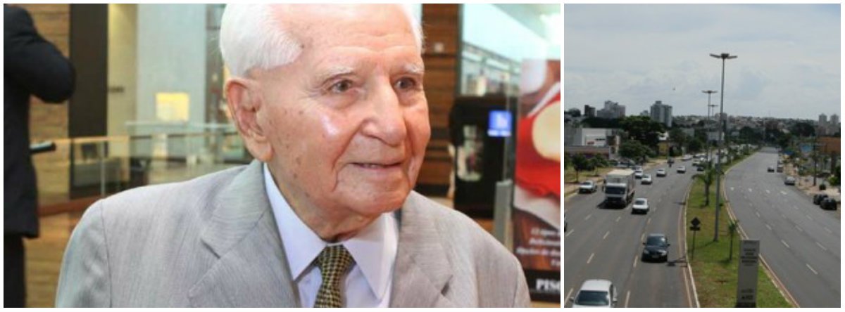 O ex-governador de Minas Gerais, Rondon Pacheco, morreu em Uberlândia, aos 96 anos; a informação foi confirmada pelos familiares; ele esteve 18 dias, esteve internado em um hospital particular de Uberlândia para tratamento de uma pneumonia grave e havia recebido alta na última semana; uma das principais vias urbanas do município (foto), bem como um dos teatros, levam o nome do ex-governador, que foi ministro do governo do presidente Arthur Costa e Silva; o corpo será velado no Palácio dos Leões, no Museu Municipal, e o sepultamento será às 17h no Cemitério São Pedro (Foto: Leonardo Lucena) O ex-governador de Minas Gerais, Rondon Pacheco, morreu em Uberlândia, aos 96 anos; a informação foi confirmada pelos familiares; ele esteve 18 dias, esteve internado em um hospital particular de Uberlândia para tratamento de uma pneumonia grave e havia recebido alta na última semana; uma das principais vias urbanas do município (foto), bem como um dos teatros, levam o nome do ex-governador, que foi ministro do governo do presidente Arthur Costa e Silva; o corpo será velado no Palácio dos Leões, no Museu Municipal, e o sepultamento será às 17h no Cemitério São Pedro