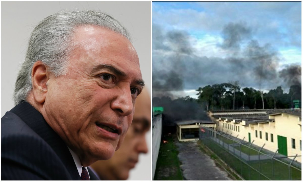 Ninguém acreditava num Feliz Ano Novo em 2017, "sabíamos todos que começaria um ano tenebroso, de decrepitude política e infarto econômico, mas ninguém esperava o banho de sangue e a vergonha que explodiu no Norte", afirma Tereza Cruvinel; "Já a pequenez, o despreparo e a velhacaria do governo Temer diante de fatos tão graves só surpreendeu os que acreditaram na feitiçaria do golpe parlamentar", diz a jornalista; para ela, "algo porém vem sendo tão chocante quanto as decapitações e esquartejamentos: a desenvoltura com que representantes da direita no poder pregam a 'higienização social' e a divisão dos brasileiros entre os que têm direitos e os que devem ser tratados como animais. Para a regressão absoluta, faltou apenas a defesa de fornos crematórios nas prisões" (Foto: Tereza Cruvinel) Ninguém acreditava num Feliz Ano Novo em 2017, "sabíamos todos que começaria um ano tenebroso, de decrepitude política e infarto econômico, mas ninguém esperava o banho de sangue e a vergonha que explodiu no Norte", afirma Tereza Cruvinel; "Já a pequenez, o despreparo e a velhacaria do governo Temer diante de fatos tão graves só surpreendeu os que acreditaram na feitiçaria do golpe parlamentar", diz a jornalista; para ela, "algo porém vem sendo tão chocante quanto as decapitações e esquartejamentos: a desenvoltura com que representantes da direita no poder pregam a 'higienização social' e a divisão dos brasileiros entre os que têm direitos e os que devem ser tratados como animais. Para a regressão absoluta, faltou apenas a defesa de fornos crematórios nas prisões"