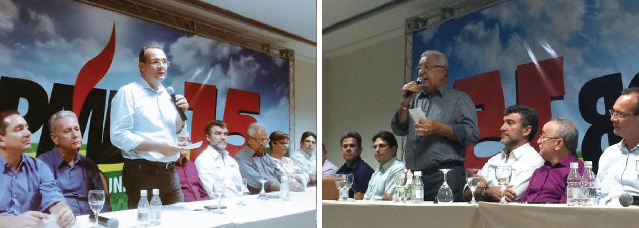 Com a participação do governador Jackson Barreto, o PMDB realizou nesta quinta-feira (28) uma plenária na qual foi lançada a pré-candidatura de Zezinho Sobral a prefeito de Aracaju; "Para ser prefeito de Aracaju tenho que trabalhar muito, servir ao povo e ao meu partido. Tenho coragem p trabalhar. Estou extremamente feliz e preparado para enfrentar esse caminho. Tenho ideias, coragem e conduta para isso. Aracajuanos, procurem saber da minha história, conheçam meu trabalho e minha luta! Estou disposto a trabalhar", afirmou Zezinho; JB disse q Zezinho Sobral "foi uma grata revelação"; aliados reclamaram da atuação do governador em favor do ato (Foto: Valter Lima) Com a participação do governador Jackson Barreto, o PMDB realizou nesta quinta-feira (28) uma plenária na qual foi lançada a pré-candidatura de Zezinho Sobral a prefeito de Aracaju; "Para ser prefeito de Aracaju tenho que trabalhar muito, servir ao povo e ao meu partido. Tenho coragem p trabalhar. Estou extremamente feliz e preparado para enfrentar esse caminho. Tenho ideias, coragem e conduta para isso. Aracajuanos, procurem saber da minha história, conheçam meu trabalho e minha luta! Estou disposto a trabalhar", afirmou Zezinho; JB disse q Zezinho Sobral "foi uma grata revelação"; aliados reclamaram da atuação do governador em favor do ato