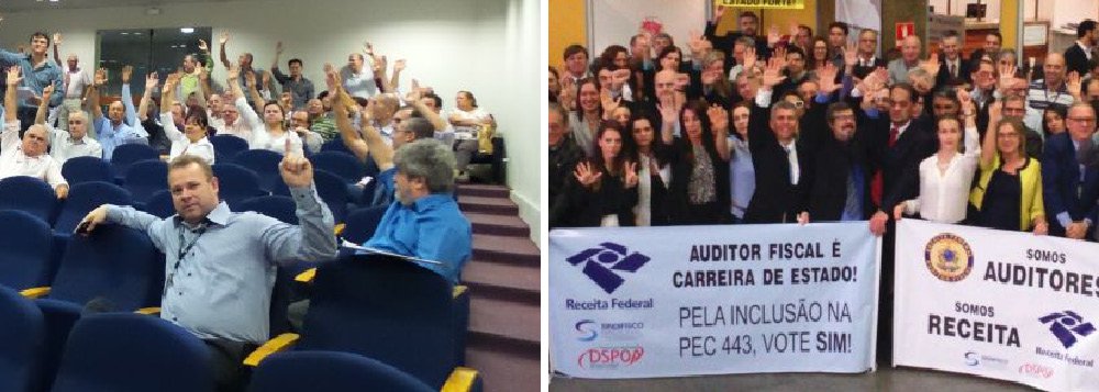 O Sindicato Nacional dos Auditores Fiscais da Receita Federal (Sindifisco Nacional) afirmou que os serviços prestados à população serão mantidos, entre eles a restituição do IRPF e a fiscalização de bagagem acompanhada e desacompanhada, de perecíveis, medicamentos, fornecimento de bordo, tripulações, animais vivos e urnas mortuárias; dentre as reivindicações dan categoria estão o reajuste de 35% para o teto salarial e de 55% para o piso, além de aprovação da PEC 186, que garante autonomia financeira e orçamentária da Receita Federal e autonomia funcional aos auditores (Foto: Leonardo Lucena) O Sindicato Nacional dos Auditores Fiscais da Receita Federal (Sindifisco Nacional) afirmou que os serviços prestados à população serão mantidos, entre eles a restituição do IRPF e a fiscalização de bagagem acompanhada e desacompanhada, de perecíveis, medicamentos, fornecimento de bordo, tripulações, animais vivos e urnas mortuárias; dentre as reivindicações dan categoria estão o reajuste de 35% para o teto salarial e de 55% para o piso, além de aprovação da PEC 186, que garante autonomia financeira e orçamentária da Receita Federal e autonomia funcional aos auditores