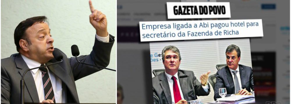 Está nas mãos do governador Beto Richa (PSDB) a permanência ou não do interventor do secretário das finanças do Paraná, Mauro Ricardo Costa, que entrou em rota de colisão com deputados da situação e da oposição; na verdade, 100% da Assembleia Legislativa (AL-PR) quer a cabeça do Secretário da Fazenda; Costa é tido como autor intelectual de um decreto que empurra velhos e doentes que têm direito a receber valores superiores a R$ 13.811,50 a entrar na fila dos precatórios; se Richa voltar atrás no decreto, que ferra velhos e doentes, Mauro Ricardo Costa ameaça preparar a mala e voltar para a Bahia
(Foto: Leonardo Lucena) Está nas mãos do governador Beto Richa (PSDB) a permanência ou não do interventor do secretário das finanças do Paraná, Mauro Ricardo Costa, que entrou em rota de colisão com deputados da situação e da oposição; na verdade, 100% da Assembleia Legislativa (AL-PR) quer a cabeça do Secretário da Fazenda; Costa é tido como autor intelectual de um decreto que empurra velhos e doentes que têm direito a receber valores superiores a R$ 13.811,50 a entrar na fila dos precatórios; se Richa voltar atrás no decreto, que ferra velhos e doentes, Mauro Ricardo Costa ameaça preparar a mala e voltar para a Bahia