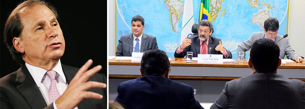 Senadores rejeitaram pedido de quebra de sigilos de Benjamin Steinbruch, da Companhia Siderúrgica Nacional (CSN), apesar dos indícios contra o empresário; "Há indícios a respeito dele e de integrantes de sua família", comentou o senador Randolfe Rodrigues, autor dos requerimentos de quebras de sigilos, que lamentou a decisão; apesar disso, a CPI pediu a quebra de sigilo fiscal e bancário de clientes investigados por denúncias de operações irregulares com o banco, entre eles dois ex-diretores do Metrô de São Paulo (Foto: Gisele Federicce) Senadores rejeitaram pedido de quebra de sigilos de Benjamin Steinbruch, da Companhia Siderúrgica Nacional (CSN), apesar dos indícios contra o empresário; "Há indícios a respeito dele e de integrantes de sua família", comentou o senador Randolfe Rodrigues, autor dos requerimentos de quebras de sigilos, que lamentou a decisão; apesar disso, a CPI pediu a quebra de sigilo fiscal e bancário de clientes investigados por denúncias de operações irregulares com o banco, entre eles dois ex-diretores do Metrô de São Paulo