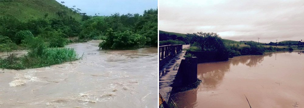 O rio Jacuípe, que passa por quatro municípios do Norte de Alagoas, subiu dois metros durante a madrugada desta quinta-feira (25); Defesa Civil Estadual e os núcleos municipais já foram alertados pela Sala de Alerta da Secretaria de Estado do Meio Ambiente e dos Recursos Hídricos (Semarh); elevação é considerada significativa, mas até o momento não houve transbordamento (Foto: Voney Malta) O rio Jacuípe, que passa por quatro municípios do Norte de Alagoas, subiu dois metros durante a madrugada desta quinta-feira (25); Defesa Civil Estadual e os núcleos municipais já foram alertados pela Sala de Alerta da Secretaria de Estado do Meio Ambiente e dos Recursos Hídricos (Semarh); elevação é considerada significativa, mas até o momento não houve transbordamento