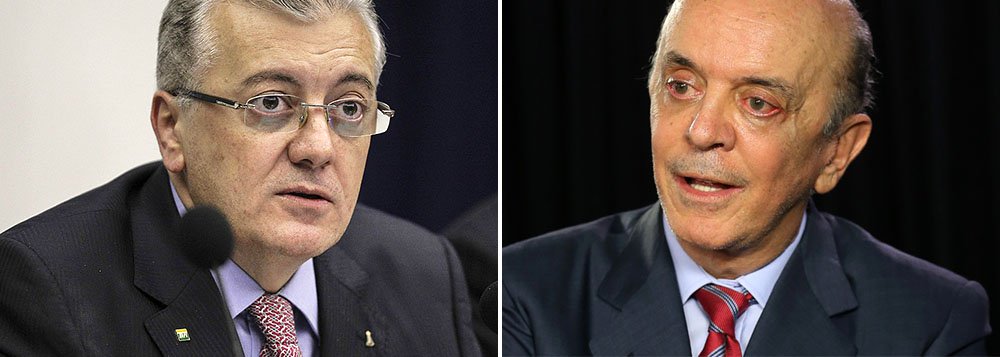 Presidente da Petrobras, Aldemir Bendine, diz ser inoportuna a mudança no modelo do pré-sal: “Isso cria ainda mais insegurança. Mas em caso de aprovação inevitável poderia ser uma alternativa que preservaria o interesse do Estado a proposta da preferência”; com emenda, governo quer acrescentar ao texto do senador José Serra (PSDB-SP) poder de decisão da estatal na exploração dos blocos (Foto: Roberta Namour) Presidente da Petrobras, Aldemir Bendine, diz ser inoportuna a mudança no modelo do pré-sal: “Isso cria ainda mais insegurança. Mas em caso de aprovação inevitável poderia ser uma alternativa que preservaria o interesse do Estado a proposta da preferência”; com emenda, governo quer acrescentar ao texto do senador José Serra (PSDB-SP) poder de decisão da estatal na exploração dos blocos