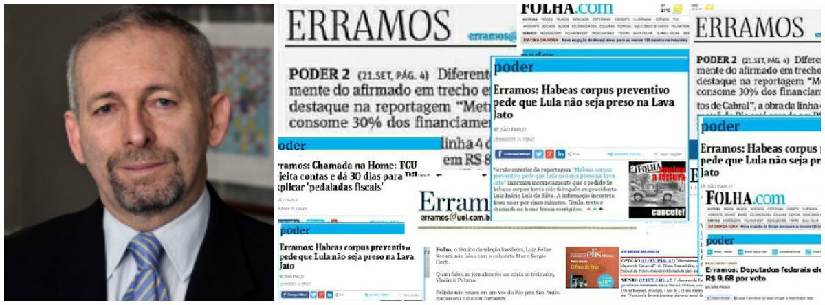 Jornalista e escritor Luciano Martins Costa comenta, em artigo no Observatório da Imprensa, a publicação, pela Folha de S. Paulo, da notícia de que o ex-presidente Lula teria impetrado o habeas corpus em favor de sua liberdade; cinco minutos depois, corrigiu o título; "Foi mais do que incompetência: foi resultado de um empenho do jornal em criminalizar o ex-presidente da República, no rastro de um processo que começa a incomodar alguns dos mais renomados juristas do país, por uma sucessão de decisões tidas como arbitrárias", diz (Foto: Gisele Federicce) Jornalista e escritor Luciano Martins Costa comenta, em artigo no Observatório da Imprensa, a publicação, pela Folha de S. Paulo, da notícia de que o ex-presidente Lula teria impetrado o habeas corpus em favor de sua liberdade; cinco minutos depois, corrigiu o título; "Foi mais do que incompetência: foi resultado de um empenho do jornal em criminalizar o ex-presidente da República, no rastro de um processo que começa a incomodar alguns dos mais renomados juristas do país, por uma sucessão de decisões tidas como arbitrárias", diz