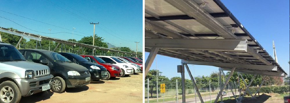 Energia solar será distribuída para todo o campus da Universidade, proporcionando uma economia de R$ 40 mil por ano na conta de luz da instituição; iniciativa é do Fundo Verde de Desenvolvimento e Energia para a Cidade Universitária da UFRJ, programa da Secretaria de Desenvolvimento Econômico do Estado, criado por decreto governamental em 2012 (Foto: Gisele Federicce) Energia solar será distribuída para todo o campus da Universidade, proporcionando uma economia de R$ 40 mil por ano na conta de luz da instituição; iniciativa é do Fundo Verde de Desenvolvimento e Energia para a Cidade Universitária da UFRJ, programa da Secretaria de Desenvolvimento Econômico do Estado, criado por decreto governamental em 2012