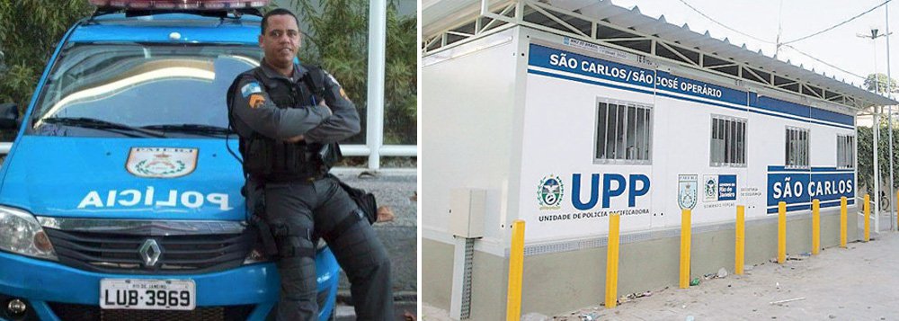 O sargento Tarsis Doria Noia, de 40 anos, passava perto de um beco no Morro do Zinco quando foi atingido por um tiro; de acordo com a Coordenadoria de Polícia Pacificadora, o sargento foi levado ao Hospital Central da Polícia Militar (PM), mas não resistiu aos ferimentos; a Divisão de Homicídios vai investigar o caso. O policiamento na região foi reforçado pelo Bope (Foto: Leonardo Lucena) O sargento Tarsis Doria Noia, de 40 anos, passava perto de um beco no Morro do Zinco quando foi atingido por um tiro; de acordo com a Coordenadoria de Polícia Pacificadora, o sargento foi levado ao Hospital Central da Polícia Militar (PM), mas não resistiu aos ferimentos; a Divisão de Homicídios vai investigar o caso. O policiamento na região foi reforçado pelo Bope