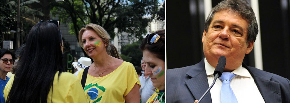 “Essas manifestações têm o tamanho da credibilidade política do PSDB e do DEM. Ou seja, o povo brasileiro acordou e percebeu que esses dois partidos, que não têm ética nem moral para criticar a presidente Dilma, estavam querendo surfar numa insatisfação momentânea de parte do povo brasileiro”, disparou o vice-líder do governo na Câmara, deputado Sílvio Costa (PSC-PE) (Foto: Paulo Emílio) “Essas manifestações têm o tamanho da credibilidade política do PSDB e do DEM. Ou seja, o povo brasileiro acordou e percebeu que esses dois partidos, que não têm ética nem moral para criticar a presidente Dilma, estavam querendo surfar numa insatisfação momentânea de parte do povo brasileiro”, disparou o vice-líder do governo na Câmara, deputado Sílvio Costa (PSC-PE)