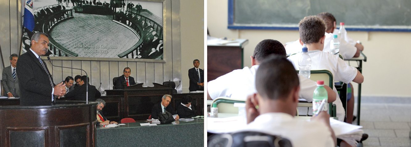 A tramitação do projeto de lei que dispõe sobre a obrigatoriedade de exames toxicológicos para crianças a partir dos 10 anos em escolas públicas de Alagoas foi duramente cobrada pelo seu autor, o deputado estadual Tarciso Freire (PSD); segundo o parlamentar, é dever do Estado assegurar a execução de políticas públicas de combate ao uso de drogas; caso aprovado, exame seria custeado pelo Estado; “É preciso que a Mesa Diretora da ALE coloque o projeto em votação o quanto antes. Toda a política de repressão ao crime é fundamental e esse é mais um instrumento”, defendeu o deputado (Foto: Voney Malta) A tramitação do projeto de lei que dispõe sobre a obrigatoriedade de exames toxicológicos para crianças a partir dos 10 anos em escolas públicas de Alagoas foi duramente cobrada pelo seu autor, o deputado estadual Tarciso Freire (PSD); segundo o parlamentar, é dever do Estado assegurar a execução de políticas públicas de combate ao uso de drogas; caso aprovado, exame seria custeado pelo Estado; “É preciso que a Mesa Diretora da ALE coloque o projeto em votação o quanto antes. Toda a política de repressão ao crime é fundamental e esse é mais um instrumento”, defendeu o deputado