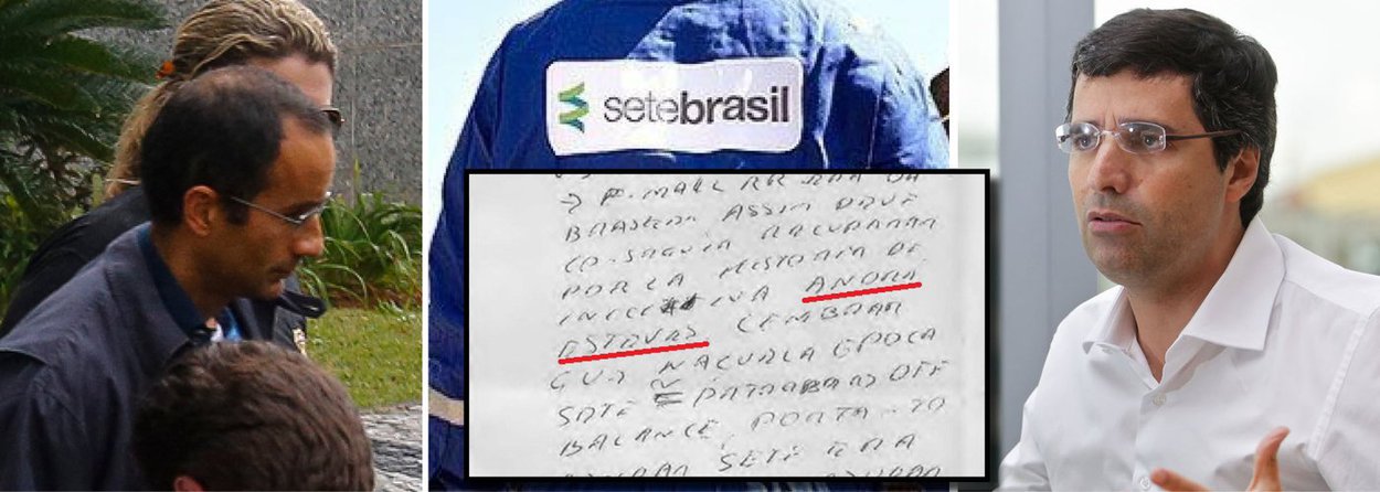Documento manuscrito de Marcelo Odebrecht e apreendido pela Polícia Federal, em que ele pede para "destruir email sondas", menciona o banqueiro André Esteves, dono do BTG Pactual e maior acionista da empresa Sete Brasil; na mensagem de Odebrecht, ele afirma que as negociações sobre a Sete, contratada pela Petrobras para fomentar a indústria naval no Brasil, com a produção de sondas para o pré-sal no País, eram de iniciativa de Esteves; empreiteiro foi preso porque, numa mensagem anterior, um de seus executivos negocia com "André" um sobrepreço diário de US$ 20 mil a US$ 25 mil na operação das sondas; procurado pela reportagem, o BTG Pactual preferiu não comentar o bilhete apreendido pela PF (Foto: Leonardo Attuch) Documento manuscrito de Marcelo Odebrecht e apreendido pela Polícia Federal, em que ele pede para "destruir email sondas", menciona o banqueiro André Esteves, dono do BTG Pactual e maior acionista da empresa Sete Brasil; na mensagem de Odebrecht, ele afirma que as negociações sobre a Sete, contratada pela Petrobras para fomentar a indústria naval no Brasil, com a produção de sondas para o pré-sal no País, eram de iniciativa de Esteves; empreiteiro foi preso porque, numa mensagem anterior, um de seus executivos negocia com "André" um sobrepreço diário de US$ 20 mil a US$ 25 mil na operação das sondas; procurado pela reportagem, o BTG Pactual preferiu não comentar o bilhete apreendido pela PF