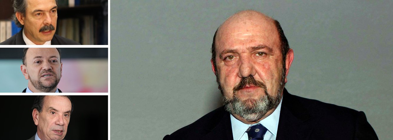 Os ministros Secretaria de Comunicação Social, Edinho Silva, e da Casa Civil, Aloizio Mercadante, e o senador Aloysio Nunes (PSDB-SP), entraram nesta segunda (29) com pedido no Supremo Tribunal Federal (STF) para terem acesso ao acordo delação do presidente da UTC, Ricardo Pessoa, investigado na Operação Lava jato; os documentos foram protocolados no Supremo após a divulgação de reportagem da revista Veja, veiculada no último fim de semana; segundo a publicação, Pessoa teria citado, em acordo de delação premiada, o nome de 18 pessoas que receberam contribuições dele; após a divulgação, Edinho Silva e Mercadante negaram ter recebido doações ilegais, em dinheiro, do empreiteiro; Aloysio reconhece que recebeu a quantia para a sua campanha eleitoral ao Senado, em 2010 (Foto: Valter Lima) Os ministros Secretaria de Comunicação Social, Edinho Silva, e da Casa Civil, Aloizio Mercadante, e o senador Aloysio Nunes (PSDB-SP), entraram nesta segunda (29) com pedido no Supremo Tribunal Federal (STF) para terem acesso ao acordo delação do presidente da UTC, Ricardo Pessoa, investigado na Operação Lava jato; os documentos foram protocolados no Supremo após a divulgação de reportagem da revista Veja, veiculada no último fim de semana; segundo a publicação, Pessoa teria citado, em acordo de delação premiada, o nome de 18 pessoas que receberam contribuições dele; após a divulgação, Edinho Silva e Mercadante negaram ter recebido doações ilegais, em dinheiro, do empreiteiro; Aloysio reconhece que recebeu a quantia para a sua campanha eleitoral ao Senado, em 2010