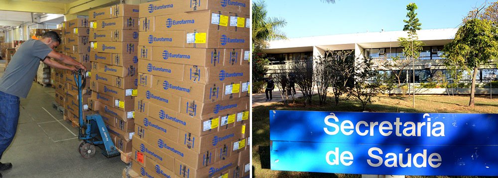 A Secretaria de Saúde do Distrito Federal estuda usar o dinheiro do Fundo de Saúde repassado pela União em 2014 para quitar parte das dívidas daquele ano com fornecedores de bens e de serviços — avaliada em R$ 377 milhões; a ideia surgiu em reuniões entre técnicos da pasta e do Ministério da Saúde durante a vigência do termo de cooperação técnica assinado pelo governador Rodrigo Rollemberg e o ministro Arthur Chioro, em janeiro; os gastos devem ser com manutenção, compra de equipamento e obras (Foto: Leonardo Lucena) A Secretaria de Saúde do Distrito Federal estuda usar o dinheiro do Fundo de Saúde repassado pela União em 2014 para quitar parte das dívidas daquele ano com fornecedores de bens e de serviços — avaliada em R$ 377 milhões; a ideia surgiu em reuniões entre técnicos da pasta e do Ministério da Saúde durante a vigência do termo de cooperação técnica assinado pelo governador Rodrigo Rollemberg e o ministro Arthur Chioro, em janeiro; os gastos devem ser com manutenção, compra de equipamento e obras