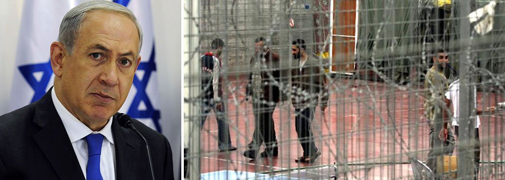 Para o governo de Benjamin Netanyahu, a possibilidade de que um prisioneiro palestino morra na prisão em consequência da greve de fome representa um risco à imagem do Estado no exterior; segundo o ministro de Segurança Publica, Gilad Erdan, a greve de fome dos prisioneiros palestinos é um "atentado suicida" contra Israel; "Não permitiremos que os prisioneiros morram em nossas cadeias", afirmou o ministro, membro do partido governista Likud (Foto: Roberta Namour) Para o governo de Benjamin Netanyahu, a possibilidade de que um prisioneiro palestino morra na prisão em consequência da greve de fome representa um risco à imagem do Estado no exterior; segundo o ministro de Segurança Publica, Gilad Erdan, a greve de fome dos prisioneiros palestinos é um "atentado suicida" contra Israel; "Não permitiremos que os prisioneiros morram em nossas cadeias", afirmou o ministro, membro do partido governista Likud