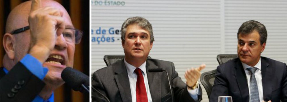 O governo de Beto Richa (PSDB) informou que não recua de mandar para a fila dos precatórios velhos e doentes que têm direito a receber valores superiores a R$ 13.811,50 a entrar na fila dos precatórios; a decisão deixa os deputados da situação e oposição chupando os dedos, ou seja, Richa escolheu ficar ao lado do interventor nacional do PSDB nas finanças do Paraná, Mauro Ricardo Costa (Foto: Leonardo Lucena) O governo de Beto Richa (PSDB) informou que não recua de mandar para a fila dos precatórios velhos e doentes que têm direito a receber valores superiores a R$ 13.811,50 a entrar na fila dos precatórios; a decisão deixa os deputados da situação e oposição chupando os dedos, ou seja, Richa escolheu ficar ao lado do interventor nacional do PSDB nas finanças do Paraná, Mauro Ricardo Costa