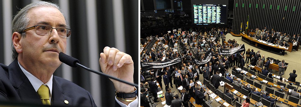 Presidente da Câmara, Eduardo Cunha (PMDB) rebate críticas sobre sua manobra que, em menos de 24 horas, derrubou a rejeição à redução da maioridade penal e aprovou, em primeiro turno, por 323 a 155 votos e 2 abstenções, emenda substitutiva que reduz limite de 18 para 16 anos para crimes hediondos, homicídio doloso e lesão corporal seguida de morte; ele foi acusado de "ditador" e de praticar "pedaladas regimentais" para trazer a proposta para nova apreciação; "Como essa proposição não tinha sido votada, você poderia aglutinar qualquer emenda à PEC da comissão, qualquer proposta apensada em um texto original. Então não há o que contestar, ninguém é maluco", diz o peemedebista (Foto: Roberta Namour) Presidente da Câmara, Eduardo Cunha (PMDB) rebate críticas sobre sua manobra que, em menos de 24 horas, derrubou a rejeição à redução da maioridade penal e aprovou, em primeiro turno, por 323 a 155 votos e 2 abstenções, emenda substitutiva que reduz limite de 18 para 16 anos para crimes hediondos, homicídio doloso e lesão corporal seguida de morte; ele foi acusado de "ditador" e de praticar "pedaladas regimentais" para trazer a proposta para nova apreciação; "Como essa proposição não tinha sido votada, você poderia aglutinar qualquer emenda à PEC da comissão, qualquer proposta apensada em um texto original. Então não há o que contestar, ninguém é maluco", diz o peemedebista
