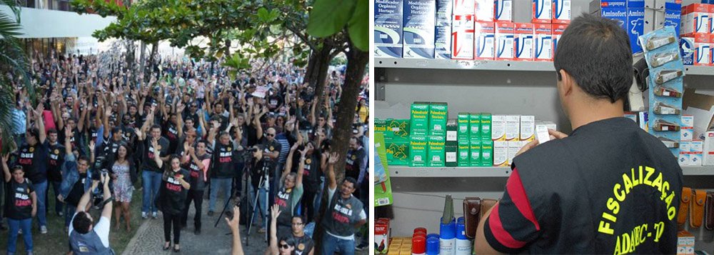Os servidores da Agência de Defesa Agropecuária do Estado (Adapec), que aderiram à greve do quadro geral pelo pagamento integral da data-base, decidiram nesta quinta-feira, 2, em assembleia, aceitar a proposta do governo do Estado e retornar imediatamente às atividades; a proposta do governo prevê o pagamento da data-base em duas parcelas, sendo uma de forma imediata e outra em outubro; já o pagamento passivo gerado, o parcelamento ficou estipulado em 12 parcelas; a expectativa é que os servidores do Sindicato dos Servidores Públicos Estaduais (Sisepe) também aceitem a proposta (Foto: Aquiles Lins) Os servidores da Agência de Defesa Agropecuária do Estado (Adapec), que aderiram à greve do quadro geral pelo pagamento integral da data-base, decidiram nesta quinta-feira, 2, em assembleia, aceitar a proposta do governo do Estado e retornar imediatamente às atividades; a proposta do governo prevê o pagamento da data-base em duas parcelas, sendo uma de forma imediata e outra em outubro; já o pagamento passivo gerado, o parcelamento ficou estipulado em 12 parcelas; a expectativa é que os servidores do Sindicato dos Servidores Públicos Estaduais (Sisepe) também aceitem a proposta