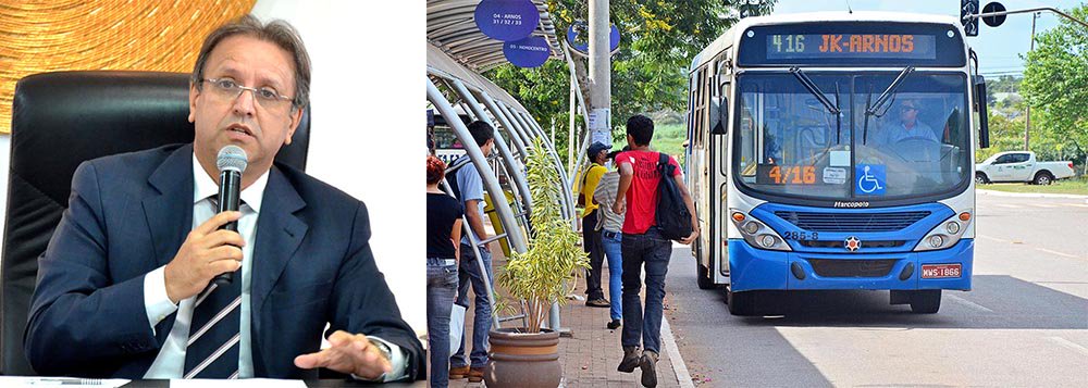 Governador Marcelo Miranda (PMDB) vetou integralmente a Lei nº 43/2015, que reduz a alíquota do Imposto sobre Circulação de Mercadorias e Serviços (ICMS) de 17% para 13,5% na compra de diesel para as empresas de transporte coletivo de Palmas; benefício fiscal estava em vigor desde 2014 por meio de MP, de autoria do ex-governador Sandoval Cardoso (SD); na mensagem de veto, Marcelo Miranda justifica que "esvaiu-se a oportunidade e a conveniência do benefício"; segundo a Prefeitura de Palmas, não haverá nenhum repasse desses valores aos usuários do transporte coletivo (Foto: Aquiles Lins) Governador Marcelo Miranda (PMDB) vetou integralmente a Lei nº 43/2015, que reduz a alíquota do Imposto sobre Circulação de Mercadorias e Serviços (ICMS) de 17% para 13,5% na compra de diesel para as empresas de transporte coletivo de Palmas; benefício fiscal estava em vigor desde 2014 por meio de MP, de autoria do ex-governador Sandoval Cardoso (SD); na mensagem de veto, Marcelo Miranda justifica que "esvaiu-se a oportunidade e a conveniência do benefício"; segundo a Prefeitura de Palmas, não haverá nenhum repasse desses valores aos usuários do transporte coletivo