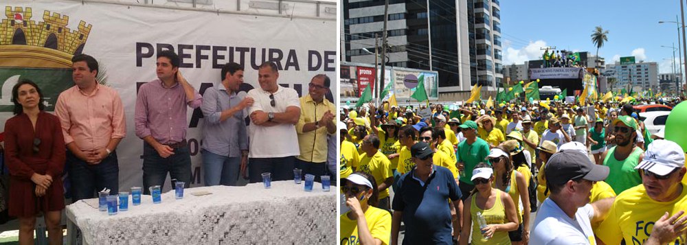 Indo na contra mão de alguns caciques tucanos, o prefeito de Maceió, Rui Palmeira (PSDB), é mais um dos membros do PSDB que pede cautela, um dia depois das manifestações realizadas em várias cidades brasileiras; "É importante que a população se manifeste, é legítimo, mas quanto à saída da presidente, precisamos de cautela”, defendeu (Foto: Voney Malta) Indo na contra mão de alguns caciques tucanos, o prefeito de Maceió, Rui Palmeira (PSDB), é mais um dos membros do PSDB que pede cautela, um dia depois das manifestações realizadas em várias cidades brasileiras; "É importante que a população se manifeste, é legítimo, mas quanto à saída da presidente, precisamos de cautela”, defendeu