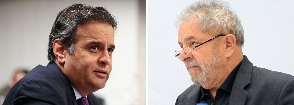 "Chegou a hora de o ex-presidente responder pelo balcão de negócios que, com sua ascensão à presidência da República, o PT armou no poder e transformou o governo federal num antro de corrupção", diz texto do Instituto Teotonio Vilela, ligado ao PSDB de Aécio Neves, potencial adversário de Lula em 2018; "Lula, sua batata está assando...", provoca ainda o artigo, destacando que o petista "voou nas asas da Odebrecht para diversos destinos ao redor do mundo"; tucanos afirmam que "o estado atual de degradação em que o país foi posto tem as nove digitais – e muito mais – de Luiz Inácio Lula da Silva" e desejam que as investigações da Procuradoria da República contra o ex-presidente "avancem" (Foto: Gisele Federicce) www.brasil247.com - "Chegou a hora de o ex-presidente responder pelo balcão de negócios que, com sua ascensão à presidência da República, o PT armou no poder e transformou o governo federal num antro de corrupção", diz texto do Instituto Teotonio Vilela, ligado ao PSDB de Aécio Neves, potencial adversário de Lula em 2018; "Lula, sua batata está assando...", provoca ainda o artigo, destacando que o petista "voou nas asas da Odebrecht para diversos destinos ao redor do mundo"; tucanos afirmam que "o estado atual de degradação em que o país foi posto tem as nove digitais – e muito mais – de Luiz Inácio Lula da Silva" e desejam que as investigações da Procuradoria da República contra o ex-presidente "avancem"