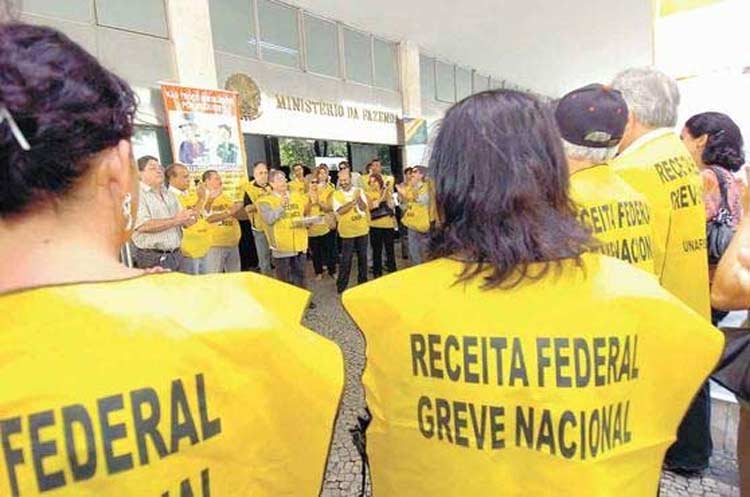 A assessoria de comunicação do Sindifisco informou que serão interrompidas atividades relacionadas à arrecadação, como fiscalização de empresas e lançamento de créditos tributários (Foto: Renata Paiva) A assessoria de comunicação do Sindifisco informou que serão interrompidas atividades relacionadas à arrecadação, como fiscalização de empresas e lançamento de créditos tributários
