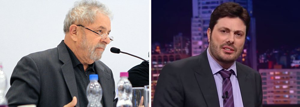 Instituto Lula protocolou, nesta quinta-feira 13, um pedido de interpelação contra o apresetador e comediante Danilo Gentili para que ele explique o teor de suas declarações após o atentado a bomba ocorrido na sede da entidade em São Paulo, no dia 30 de julho; Gentili postou no Twitter que o ataque havia sido “forjado” para que o ex-presidente “se fizesse de vítima”; dependendo do teor das respostas, o apresentador poderá ser acionado civel ou criminalmente, segundo nota divulgada pelo instituto (Foto: Paulo Emílio) Instituto Lula protocolou, nesta quinta-feira 13, um pedido de interpelação contra o apresetador e comediante Danilo Gentili para que ele explique o teor de suas declarações após o atentado a bomba ocorrido na sede da entidade em São Paulo, no dia 30 de julho; Gentili postou no Twitter que o ataque havia sido “forjado” para que o ex-presidente “se fizesse de vítima”; dependendo do teor das respostas, o apresentador poderá ser acionado civel ou criminalmente, segundo nota divulgada pelo instituto