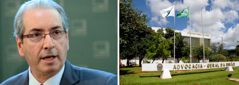 Após anunciar que romperia o convênio que dá à Advocacia Geral da União (AGU) a prerrogativa de defender a Câmara em ações na Justiça, o presidente da Casa, Eduardo Cunha (PMDB-RJ), foi obrigado pela realidade a recuar em parte de sua decisão; Cunha admitiu que a Câmara não tem como criar novas despesas com escritórios de advocacia para defendê-la em cerca de mil ações trabalhistas que correm em diversas regiões do país e por isso a AGU permanecerá como defensora; a advocacia da Câmara se encarregará da defesa da Casa em processos que correrem nos tribunais superiores (Foto: Aquiles Lins) Após anunciar que romperia o convênio que dá à Advocacia Geral da União (AGU) a prerrogativa de defender a Câmara em ações na Justiça, o presidente da Casa, Eduardo Cunha (PMDB-RJ), foi obrigado pela realidade a recuar em parte de sua decisão; Cunha admitiu que a Câmara não tem como criar novas despesas com escritórios de advocacia para defendê-la em cerca de mil ações trabalhistas que correm em diversas regiões do país e por isso a AGU permanecerá como defensora; a advocacia da Câmara se encarregará da defesa da Casa em processos que correrem nos tribunais superiores