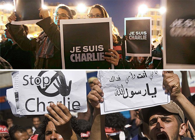 Eu sou Charlie, porque vejo a defesa da liberdade de expressão como um dever. Há controvérsias, entretanto (Foto: Ruben Bauer Naveira) Eu sou Charlie, porque vejo a defesa da liberdade de expressão como um dever. Há controvérsias, entretanto