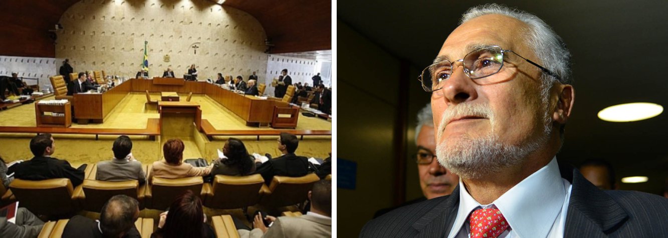 O plenário do Supremo Tribunal Federal (STF) decidiu por unanimidade, nesta quarta-feira (3), extinguir a pena imposta ao ex-presidente do PT José Genoíno na Ação Penal 470, mais conhecida como processo do mensalão; Genoíno é o primeiro dos réus condenados na AP 470 a conseguir a extinção da pena; relator das Execuções Penais no STF, ministro Luís Roberto Barroso, avaliou que "como esse foi um julgamento emblemático e essa é a primeira situação de extinção de punibilidade, me pareceu por bem dar ciência formal ao plenário e submeter ao plenário minha decisão", disse (Foto: Paulo Emílio) O plenário do Supremo Tribunal Federal (STF) decidiu por unanimidade, nesta quarta-feira (3), extinguir a pena imposta ao ex-presidente do PT José Genoíno na Ação Penal 470, mais conhecida como processo do mensalão; Genoíno é o primeiro dos réus condenados na AP 470 a conseguir a extinção da pena; relator das Execuções Penais no STF, ministro Luís Roberto Barroso, avaliou que "como esse foi um julgamento emblemático e essa é a primeira situação de extinção de punibilidade, me pareceu por bem dar ciência formal ao plenário e submeter ao plenário minha decisão", disse