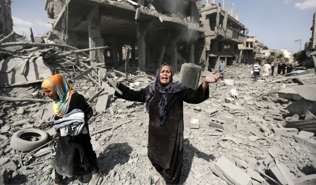 Israel matou mais civis palestinos em 2014 do que em qualquer outro ano desde que a ocupação da Cisjordânia e da Faixa de Gaza começou em 1967, revelou um relatório da ONU nesta sexta (27); o documento atesta que a atuação israelense na Faixa de Gaza, Cisjordânia e Jerusalém Oriental resultou na morte de 2.314 palestinos e 17.125 feridos no ano passado; dados contrastam com as 39 mortes e 3.964 feridos palestinos que a agência contabilizou em 2013 (Foto: Valter Lima) Israel matou mais civis palestinos em 2014 do que em qualquer outro ano desde que a ocupação da Cisjordânia e da Faixa de Gaza começou em 1967, revelou um relatório da ONU nesta sexta (27); o documento atesta que a atuação israelense na Faixa de Gaza, Cisjordânia e Jerusalém Oriental resultou na morte de 2.314 palestinos e 17.125 feridos no ano passado; dados contrastam com as 39 mortes e 3.964 feridos palestinos que a agência contabilizou em 2013