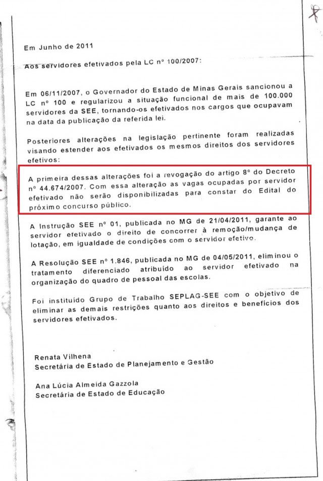 Eis o choque de gestão tão propalado e elogiado pelos direitistas neoliberais, que para terem seus interesses realizados atropelam até mesmo o povo brasileiro e os trabalhadores (Foto: Davis Sena Filho) Eis o choque de gestão tão propalado e elogiado pelos direitistas neoliberais, que para terem seus interesses realizados atropelam até mesmo o povo brasileiro e os trabalhadores
