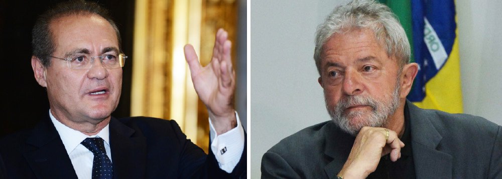 Sobre a reunião com do ex-presidente Lula com a cúpula do PMDB nesta quarta-feira, 12, em Brasília, o presidente do Senado, Renan Calheiros, disse que Lula considerou que deve haver "sensibilidade" por parte do governo para "qualificar" o debate sobre a Agenda Brasil, proposta por Renan ao governo; "Ele acha que se o governo tiver sensibilidade isso pode qualificar o debate. Falou da necessidade de se ter um rumo de discussão", afirmou (Foto: Aquiles Lins) Sobre a reunião com do ex-presidente Lula com a cúpula do PMDB nesta quarta-feira, 12, em Brasília, o presidente do Senado, Renan Calheiros, disse que Lula considerou que deve haver "sensibilidade" por parte do governo para "qualificar" o debate sobre a Agenda Brasil, proposta por Renan ao governo; "Ele acha que se o governo tiver sensibilidade isso pode qualificar o debate. Falou da necessidade de se ter um rumo de discussão", afirmou