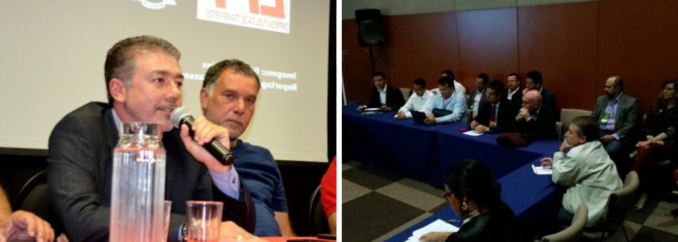 O presidente da Empresa Pública de Transportes (EPT), Luiz Carlos dos Santos, participou, em Santos (SP), do 20º Congresso Brasileiro de Trânsito e Transportes; o dirigente teve como objetivo mostrar que a 'Tarifa Zero de Maricá (RJ)' faz parte da agenda nacional de mobilidade; "Sugeri justamente que os municípios deviam aderir ao nosso modelo por se tratar de uma iniciativa que já provou sua viabilidade, além de ser gratuita, universal e não ter caráter segregacionista", disse (Foto: Leonardo Lucena) O presidente da Empresa Pública de Transportes (EPT), Luiz Carlos dos Santos, participou, em Santos (SP), do 20º Congresso Brasileiro de Trânsito e Transportes; o dirigente teve como objetivo mostrar que a 'Tarifa Zero de Maricá (RJ)' faz parte da agenda nacional de mobilidade; "Sugeri justamente que os municípios deviam aderir ao nosso modelo por se tratar de uma iniciativa que já provou sua viabilidade, além de ser gratuita, universal e não ter caráter segregacionista", disse