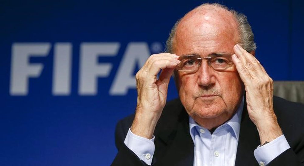 Presidente da Fifa, Joseph Blatter, durante entrevista coletiva em Zurique, em foto de arquivo. 26/11/2014 Reuters/Arnd Wiegmann (Foto: José Barbacena) Presidente da Fifa, Joseph Blatter, durante entrevista coletiva em Zurique, em foto de arquivo. 26/11/2014 Reuters/Arnd Wiegmann