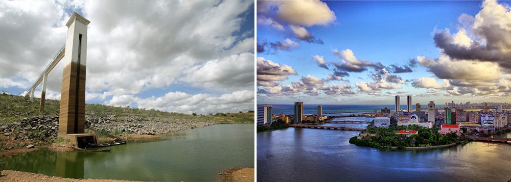 Apesar das fortes chuvas que caem em toda a Região Metropolitana do Recife (RMR), o racionamento no abastecimento de água dos municípios não deverá ser alterado; mesmo com as barragens de Pirapama e Sicupema estarem vertendo com níveis de acúmulo em 102,8% e 100,3%, respectivamente, a barragem de Botafogo está com 19,23% da sua capacidade; municípios de Olinda, Abreu e Lima e Paulista, todos localizados na RMR e atendidos diretamente pelo Sistema Botafogo, continuarão tendo o calendário mais duro em relação ao abastecimento, com intervalos de até 3 dias sem água; Sistema Botafogo atende cerca de 1 milhão de pessoas (Foto: Paulo Emílio) Apesar das fortes chuvas que caem em toda a Região Metropolitana do Recife (RMR), o racionamento no abastecimento de água dos municípios não deverá ser alterado; mesmo com as barragens de Pirapama e Sicupema estarem vertendo com níveis de acúmulo em 102,8% e 100,3%, respectivamente, a barragem de Botafogo está com 19,23% da sua capacidade; municípios de Olinda, Abreu e Lima e Paulista, todos localizados na RMR e atendidos diretamente pelo Sistema Botafogo, continuarão tendo o calendário mais duro em relação ao abastecimento, com intervalos de até 3 dias sem água; Sistema Botafogo atende cerca de 1 milhão de pessoas