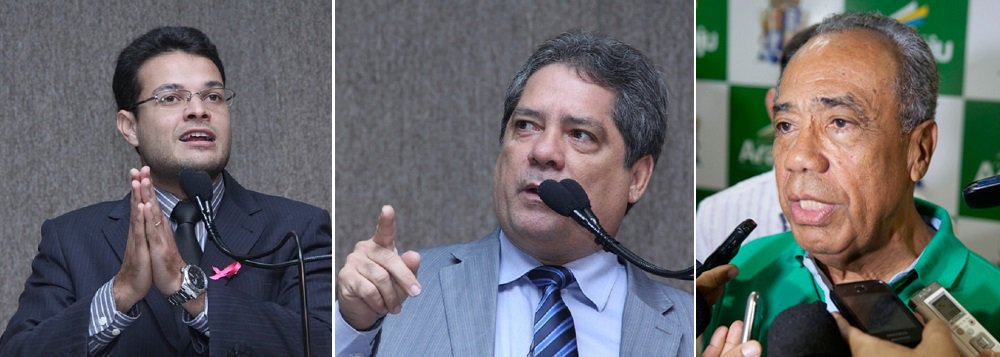Vereadores Anderson de Tuca (PRTB), atual vice-líder da bancada governista, e Renilson Félix (DEM), que já exerceu a mesma função, cobraram da administração municipal a revisão do Plano Diretor de Aracaju; Anderson afirmou que é necessário que o Executivo Municipal envie o Plano para que a cidade não continue sofrendo com o crescimento imobiliário desordenado; já o demista frisou que o projeto é o “mais importante dessa legislatura”; ele cobrou uma posição do presidente da Câmara, vereador Vinicius Porto, também do DEM (Foto: Valter Lima) Vereadores Anderson de Tuca (PRTB), atual vice-líder da bancada governista, e Renilson Félix (DEM), que já exerceu a mesma função, cobraram da administração municipal a revisão do Plano Diretor de Aracaju; Anderson afirmou que é necessário que o Executivo Municipal envie o Plano para que a cidade não continue sofrendo com o crescimento imobiliário desordenado; já o demista frisou que o projeto é o “mais importante dessa legislatura”; ele cobrou uma posição do presidente da Câmara, vereador Vinicius Porto, também do DEM