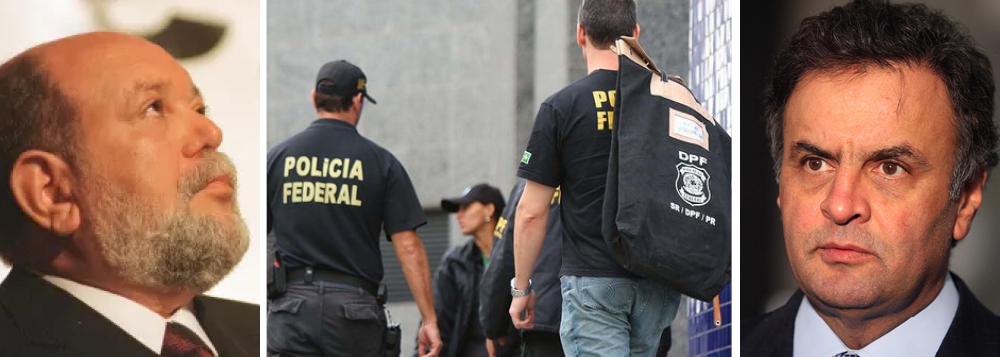 Réu na Operação Lava Jato sob acusação de pagar propina a políticos para ter contratos e benefícios na Petrobras, o ex-presidente da OAS Léo Pinheiro citou o senador Aécio Neves em mensagens de celular interceptadas pela Polícia Federal; ele diz ao diretor superintendente da empresa que "vai estar com Aécio" no mesmo horário de uma reunião com o embaixador de Moçambique no Brasil; a data era 26 de novembro de 2012; menos de duas semanas depois, o tucano foi lançado candidato a presidente; em nota à imprensa, Aécio Neves confirmou que se encontrou com Léo Pinheiro, "mas não sabe se nessa data específica"; na campanha de 2014, a candidatura do tucano recebeu da OAS doações que somam R$ 7.480.715,55 (Foto: Aquiles Lins) Réu na Operação Lava Jato sob acusação de pagar propina a políticos para ter contratos e benefícios na Petrobras, o ex-presidente da OAS Léo Pinheiro citou o senador Aécio Neves em mensagens de celular interceptadas pela Polícia Federal; ele diz ao diretor superintendente da empresa que "vai estar com Aécio" no mesmo horário de uma reunião com o embaixador de Moçambique no Brasil; a data era 26 de novembro de 2012; menos de duas semanas depois, o tucano foi lançado candidato a presidente; em nota à imprensa, Aécio Neves confirmou que se encontrou com Léo Pinheiro, "mas não sabe se nessa data específica"; na campanha de 2014, a candidatura do tucano recebeu da OAS doações que somam R$ 7.480.715,55