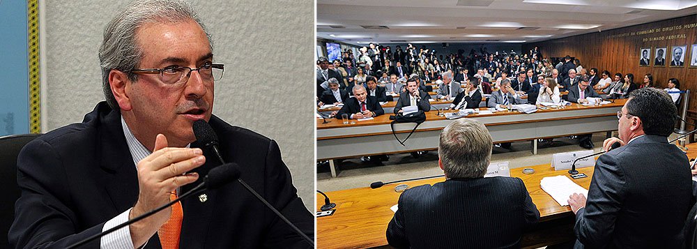 Deputado Eduardo Cunha (PMDB-RJ), favorito para assumir a presidência da Câmara a partir de 2015, dá uma declaração que pode atrair votos da oposição à sua candidatura; "Conhecidas as delações, acharei inevitável ter uma outra CPMI", diz ele, referindo-se ao caso Petrobras; Cunha deve ter apoio de partidos que apoiaram o senador Aécio Neves, como Solidariedade, PSC e DEM; ele, no entanto, negou o compromisso de encaminhar eventual pedido de impeachment; 'isso é utopia' (Foto: Leonardo Attuch) Deputado Eduardo Cunha (PMDB-RJ), favorito para assumir a presidência da Câmara a partir de 2015, dá uma declaração que pode atrair votos da oposição à sua candidatura; "Conhecidas as delações, acharei inevitável ter uma outra CPMI", diz ele, referindo-se ao caso Petrobras; Cunha deve ter apoio de partidos que apoiaram o senador Aécio Neves, como Solidariedade, PSC e DEM; ele, no entanto, negou o compromisso de encaminhar eventual pedido de impeachment; 'isso é utopia'