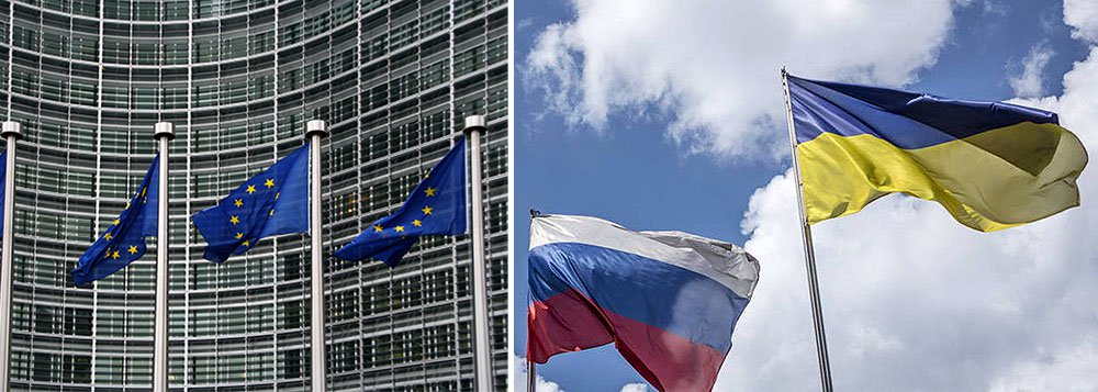 Os ministros dos negócios estrangeiros da União Europeia debatem nesta segunda-feira (17) a possibilidade de ampliar a lista de russos e ucranianos que sofreram sanções devido à sua responsabilidade na crise do Leste da Ucrânia, e também de aplicar novas sanções econômicas à Rússia (Foto: Leonardo Attuch) Os ministros dos negócios estrangeiros da União Europeia debatem nesta segunda-feira (17) a possibilidade de ampliar a lista de russos e ucranianos que sofreram sanções devido à sua responsabilidade na crise do Leste da Ucrânia, e também de aplicar novas sanções econômicas à Rússia