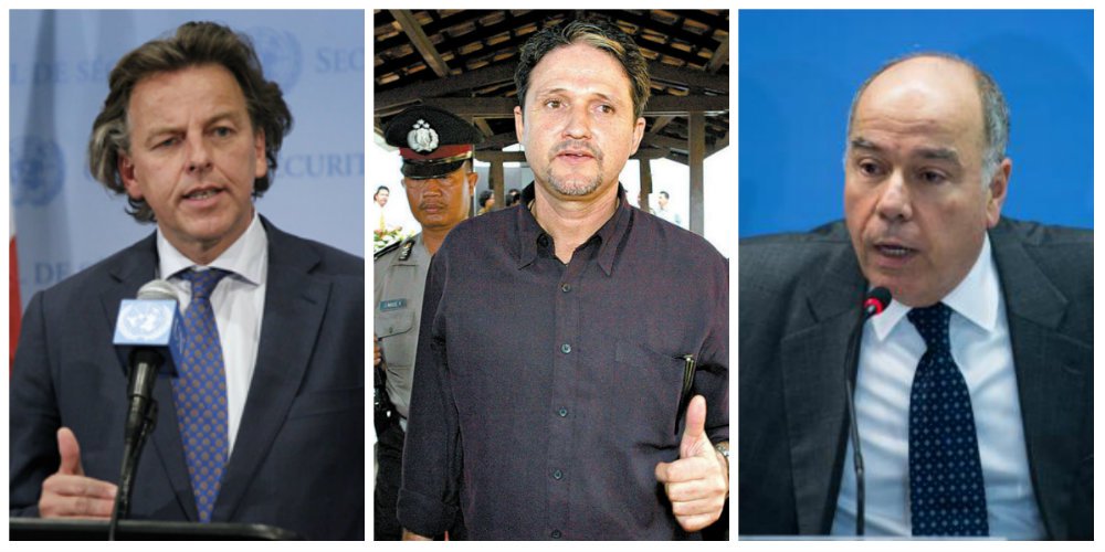 Após execução de seis presos por delitos ligados a drogas, sob o comando do presidente Joko Widodo, Brasil e Holanda convocam seus embaixadores; "É um castigo cruel e desumano que equivale a uma negação inaceitável da dignidade humana e integridade", disse o ministro das Relações Exteriores holandês, Bert Koenders; no Brasil, chanceler Mauro Vieira disse que a execução do brasileiro Marco Archer causa uma sombra na relação entre os dois países; procurador-geral da Indonésia, Muhammad Prasetyo, pediu neste domingo respeito às leis do país em resposta às críticas (Foto: Roberta Namour) Após execução de seis presos por delitos ligados a drogas, sob o comando do presidente Joko Widodo, Brasil e Holanda convocam seus embaixadores; "É um castigo cruel e desumano que equivale a uma negação inaceitável da dignidade humana e integridade", disse o ministro das Relações Exteriores holandês, Bert Koenders; no Brasil, chanceler Mauro Vieira disse que a execução do brasileiro Marco Archer causa uma sombra na relação entre os dois países; procurador-geral da Indonésia, Muhammad Prasetyo, pediu neste domingo respeito às leis do país em resposta às críticas