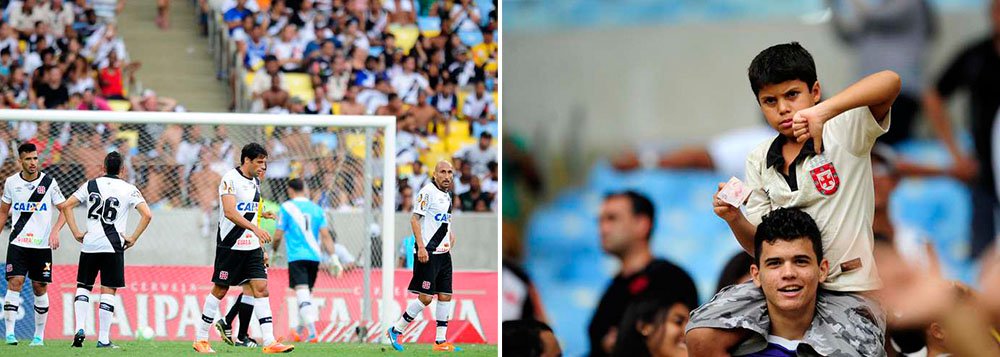 Líder em empates da Série B, o Vasco conseguiu sua 15ª igualdade no placar, desta vez por 1 a 1, diante do Icasa, neste sábado, no Maracanã, e garantiu o acesso à elite do Campeonato Brasileiro sob vaias da torcida; de quebra, rebaixou a equipe cearense à Série C; com o resultado, os cariocas chegaram aos 63 pontos conquistados e seguem na terceira colocação, enquanto os cearenses, com 40, na 18ª posição, estão na Série C (Foto: Romulo Faro) Líder em empates da Série B, o Vasco conseguiu sua 15ª igualdade no placar, desta vez por 1 a 1, diante do Icasa, neste sábado, no Maracanã, e garantiu o acesso à elite do Campeonato Brasileiro sob vaias da torcida; de quebra, rebaixou a equipe cearense à Série C; com o resultado, os cariocas chegaram aos 63 pontos conquistados e seguem na terceira colocação, enquanto os cearenses, com 40, na 18ª posição, estão na Série C