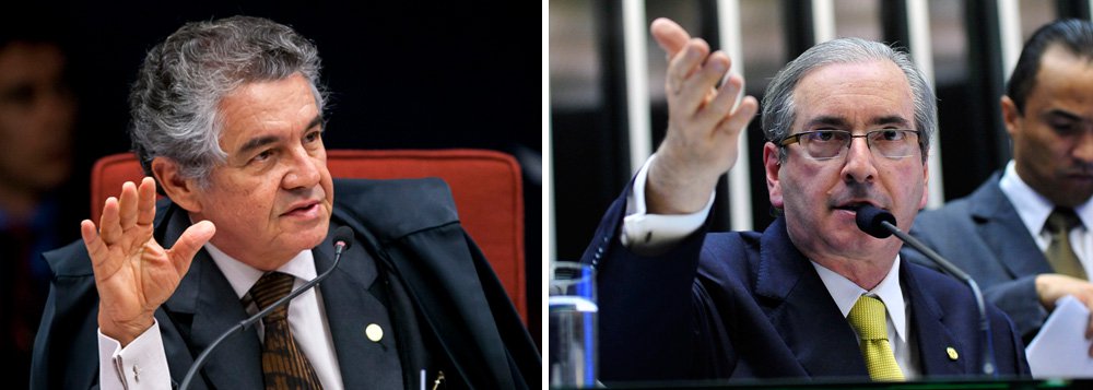 Sem citar o presidente da Câmara, o ministro do STF se referiu à manobra de Eduardo Cunha (PMDB-RJ) para aprovar a redução da maioridade penal para crimes hediondos como "retrocesso"; "Vivenciamento tempos muito estranhos. Com perda de parâmetros, abandonos de princípios. Não se avança culturalmente assim. Abandonando a Constituição Federal, isso é um retrocesso", criticou (Foto: Aquiles Lins) Sem citar o presidente da Câmara, o ministro do STF se referiu à manobra de Eduardo Cunha (PMDB-RJ) para aprovar a redução da maioridade penal para crimes hediondos como "retrocesso"; "Vivenciamento tempos muito estranhos. Com perda de parâmetros, abandonos de princípios. Não se avança culturalmente assim. Abandonando a Constituição Federal, isso é um retrocesso", criticou